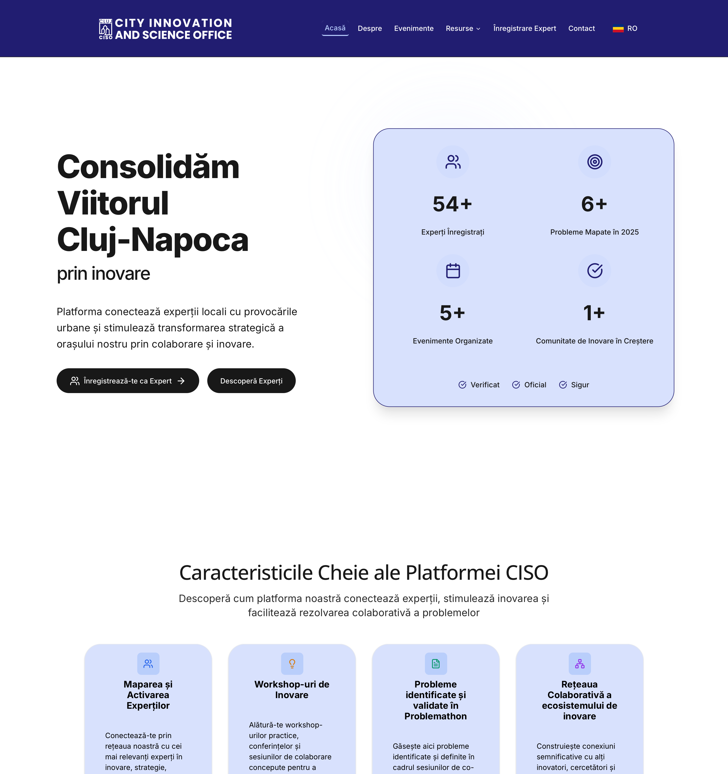 CISO: a visitor opens an event from the events list; on the phone, the menu leads to the problem sheets and one problem opens. Demo content.